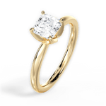 Abigail Asscher Cut Lab Grown Diamond 18Kt Yellow Gold Engagement Ring - View 3