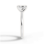 Allison Radiant Cut Lab Grown Diamond 14Kt White Gold Engagement Ring - View 4