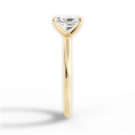 Allison Radiant Cut Lab Grown Diamond 18Kt Yellow Gold Engagement Ring - View 2
