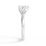 Abigail Heart Cut Lab Grown Diamond 18Kt White Gold Engagement Ring - View 3