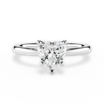 Angela Heart Cut Lab Grown Diamond 14Kt White Gold Engagement Ring