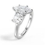 Alice Marquise Cut Lab Grown Diamond Platinum Engagement Ring - View 2
