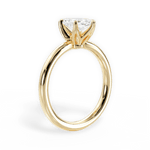 Abigail Marquise Cut Lab Grown Diamond 18Kt Yellow Gold Engagement Ring - View 3