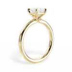 Angela Princess Cut Lab Grown Diamond 18Kt Yellow Gold Engagement Ring - View 2