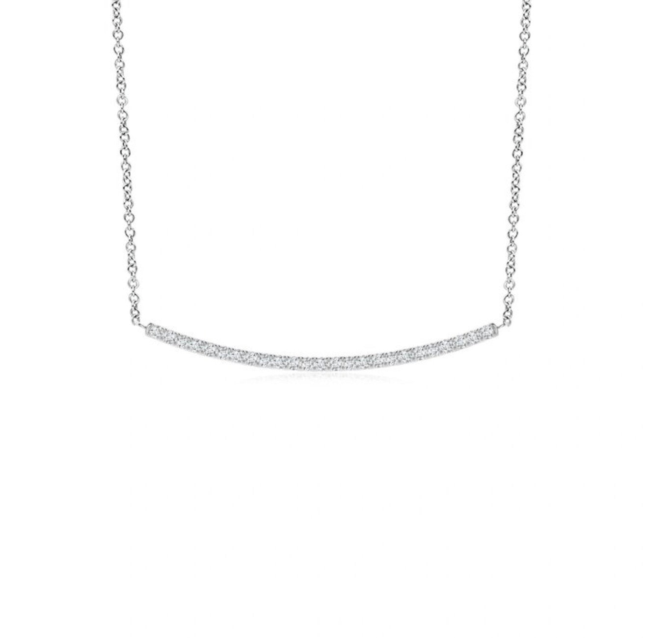 0.50 Ctw Sterling Silver Lab Grown Smiley Pendant