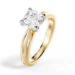 Amy Asscher Cut Lab Grown Diamond 18Kt Yellow Gold Engagement Ring - View 4