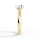 Amy Heart Cut Lab Grown Diamond 18Kt Yellow Gold Engagement Ring - View 2