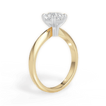 Anastasia Asscher Cut Lab Grown Diamond 18Kt Yellow Gold Engagement Ring - View 3