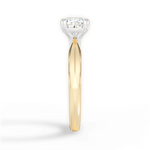 Anastasia Cushion Cut Lab Grown Diamond 18Kt Yellow Gold Engagement Ring - View 4
