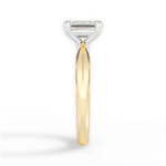 Anastasia Emerald Cut Lab Grown Diamond 18Kt Yellow Gold Engagement Ring - View 3