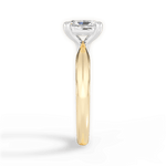Anastasia Radiant Cut Lab Grown Diamond 18Kt Yellow Gold Engagement Ring - View 2