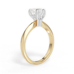 Amanda Heart Cut Lab Grown Diamond 18Kt Yellow Gold Engagement Ring - View 2