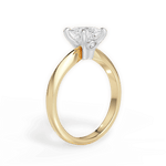 Amanda Princess Cut Lab Grown Diamond 18Kt Yellow Gold Engagement Ring - View 2