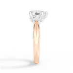 Amanda Pear Cut Lab Grown Diamond 18Kt Rose Gold Engagement Ring - View 3
