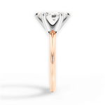 Alicia Marquise Cut Lab Grown Diamond 18Kt Rose Gold Engagement Ring - View 3