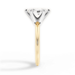 Alicia Marquise Cut Lab Grown Diamond 18Kt Yellow Gold Engagement Ring - View 4