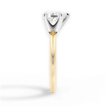 Alicia Pear Cut Lab Grown Diamond 18Kt Yellow Gold Engagement Ring - View 3
