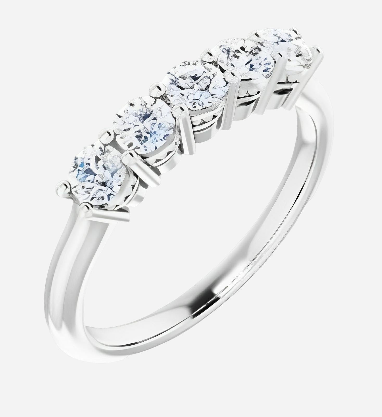 3/8ctw diamond band with yellow gold and diamonds.