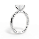 Adrienne Princess Cut Lab Grown Diamond Platinum Engagement Ring - View 2