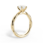 Adrienne Pear Cut Lab Grown Diamond 18Kt Yellow Gold Engagement Ring - View 2