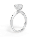 Amanda Heart Cut Lab Grown Diamond 14Kt White Gold Engagement Ring - View 2