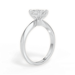 Anastasia Emerald Cut Lab Grown Diamond 18Kt White Gold Engagement Ring - View 3