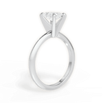 Alicia Radiant Cut Lab Grown Diamond 18Kt White Gold Engagement Ring - View 3