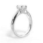 Amy Heart Cut Lab Grown Diamond 18Kt White Gold Engagement Ring - View 3
