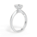 Anastasia Heart Cut Lab Grown Diamond 14Kt White Gold Engagement Ring - View 3