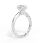 Anastasia Asscher Cut Lab Grown Diamond 18Kt White Gold Engagement Ring - View 3