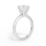 Alicia Oval Cut Lab Grown Diamond 18Kt White Gold Engagement Ring - View 3