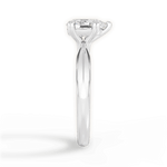 Anastasia Pear Cut Lab Grown Diamond 14Kt White Gold Engagement Ring - View 4