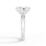 Amanda Marquise Cut Lab Grown Diamond 18Kt White Gold Engagement Ring - View 3