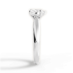 Amy Heart Cut Lab Grown Diamond 14Kt White Gold Engagement Ring - View 4