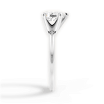 Alicia Pear Cut Lab Grown Diamond 18Kt White Gold Engagement Ring - View 4