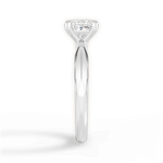 Anastasia Princess Cut Lab Grown Diamond 14Kt White Gold Engagement Ring - View 4