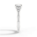 Aaliyah Princess Cut Lab Grown Diamond 14Kt White Gold Engagement Ring - View 2