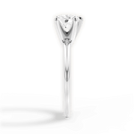 Alicia Heart Cut Lab Grown Diamond 14Kt White Gold Engagement Ring - View 3