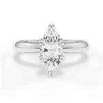 Anastasia Marquise Cut Lab Grown Diamond 18Kt White Gold Engagement Ring